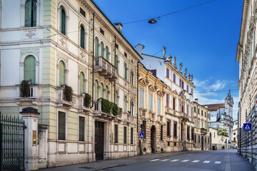 Street in Vicenza, Italy