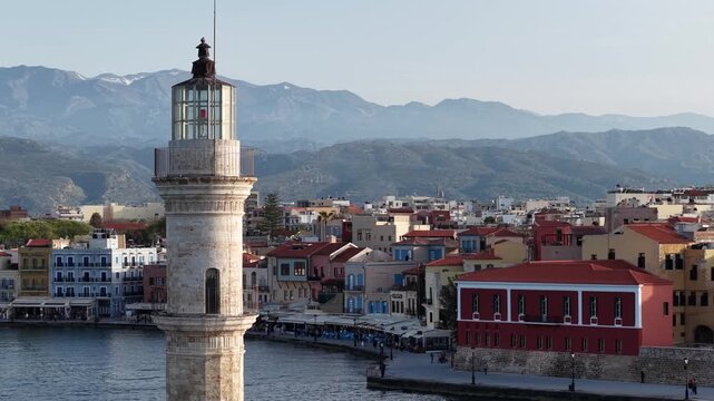Old Venetians Lighthouse (Chania), Greece, 21 May 2025