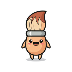 Adorable Cartoon Character with Mohawk Hairdo Illustration