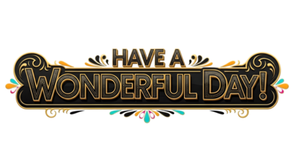 Vibrant neon sign with uplifting message on black background