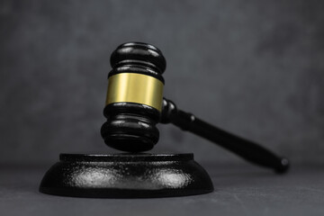 Court of Justice, Law and Rule Concept, Judges Gavel on The Table