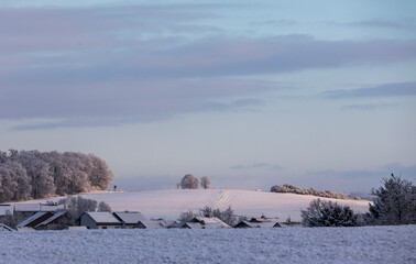Fernwald Albach im Winter 