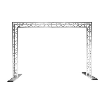 metal stage lighting rig