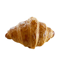 croissant isolated on white background