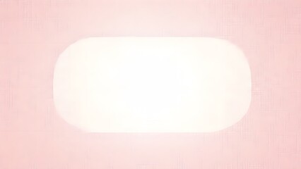 Soft pink background with white rounded rectangle