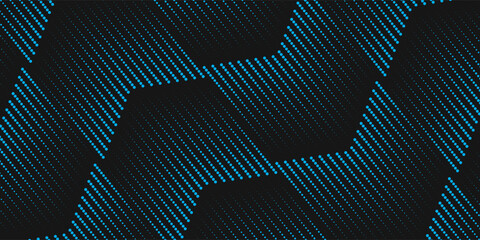 Seamless halftone hexagon shape dot pattern vector, Geometric Halftone Abstract pattern for Fabric and textile printing, sport jersey texture, wrapping paper, backdrops and packaging © edi