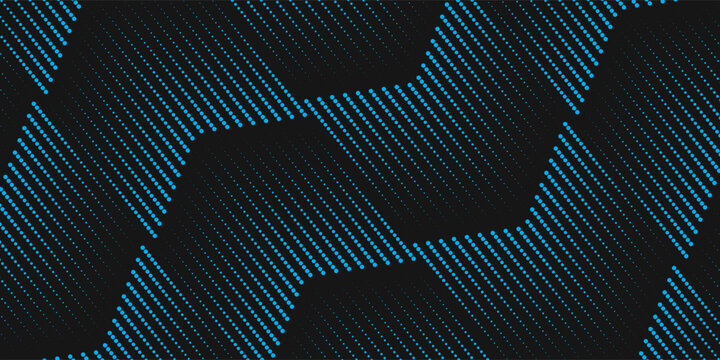 Seamless halftone hexagon shape dot pattern vector, Geometric Halftone Abstract pattern for Fabric and textile printing, sport jersey texture, wrapping paper, backdrops and packaging