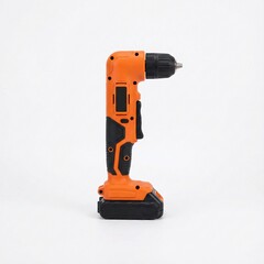 Orange Cordless Right Angle Drill Power Tool