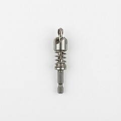 Professional metal countersink drill bit with spring mechanism