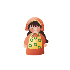 little girl in a cap