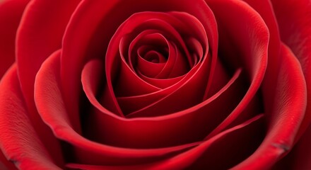 Close-up of a Red Rose Flower.