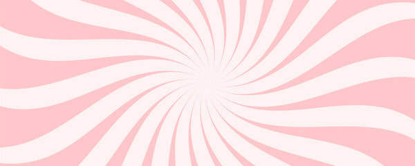 PrintAbstract spiral sweet pink candy background vector design.