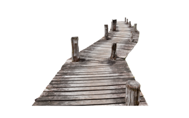 A weathered wooden pier extends gracefully, inviting exploration and introspection. The pier's weathered planks, and sturdy posts speak of resilience and history