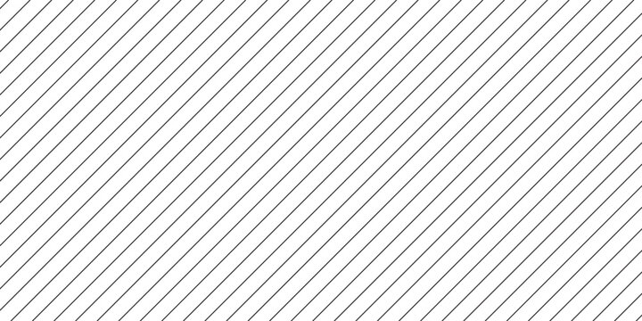 Seamless pattern with thin diagonal lines. Black and white abstract background.