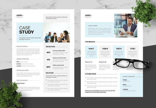 Blue And Black Case Study