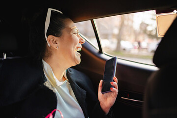 Laughter and connection shared during a joyful ride