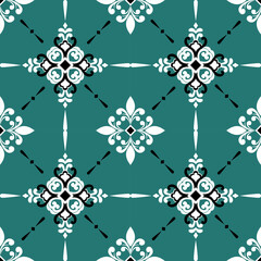 Abstract ethnic geometric pattern design for background or Wallpaper.