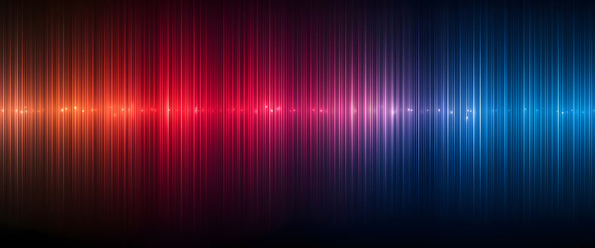 Colorful Sonic Spectrum: A vibrant and dynamic visual representation of sound waves, with a captivating array of hues, creating an immersive experience of audio frequencies.