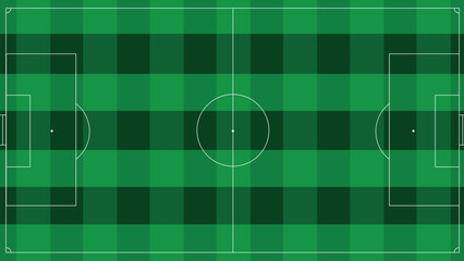 soccer field background from top view