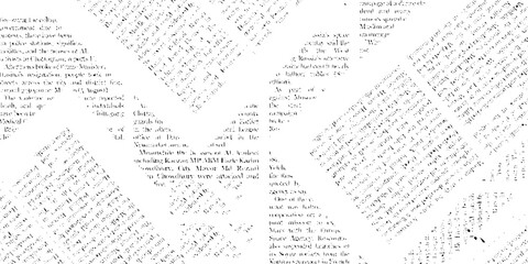 Obraz premium Rough vector background abstract grunge texture old vintage newspaper. Vector white and black newspaper paper grunge pattern old aged texture.