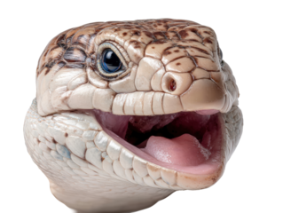 Close-up of Smiling Skink 