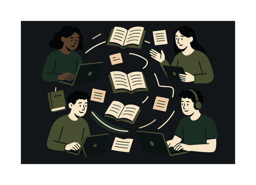 study group cartoon images