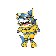 cartoon smiling man reading book vector illustration