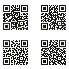 QR code templates. They are easily editable.