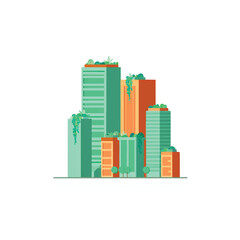 Nature-Integrated Smart City Concept: Urban Rewilding with Vertical Gardens and Eco Design