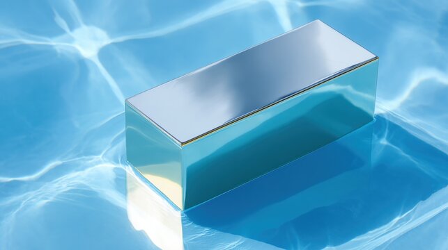 electroplating. Rectangular metal sheet acquiring a shiny silver coating in blue solution. safety posters, maintenance manuals, designed for industrial assembly lines and welding operations.