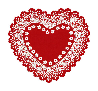 PNG Intricate lace heart design
