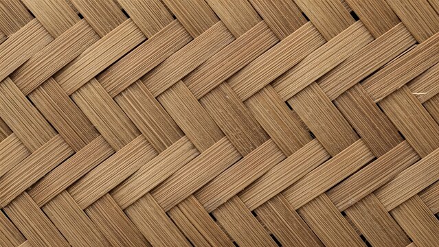 Traditional bamboo woven texture