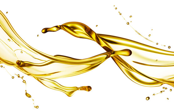 oil splashing