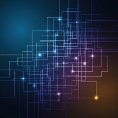 Obraz premium abstract background with lights