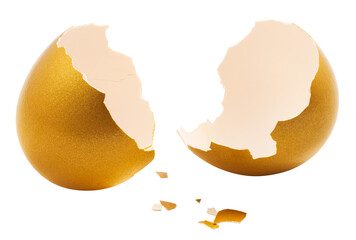 broken golden egg