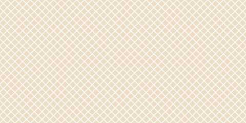 Fototapeta premium Seamless sweet waffle texture background. Realistic light brown biscuit grid pattern for bakery menu, dessert packaging, and food advertising. Minimalist crispy waffle abstract surface design.