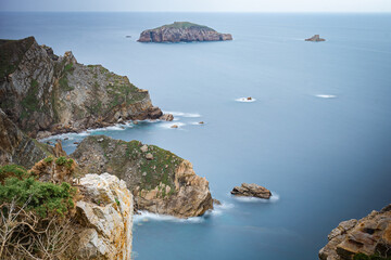 Landscape of Cabo Pe&ntilde;as (Asturias, Spain)