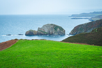 Landscape of Cabo Pe&ntilde;as (Asturias, Spain)