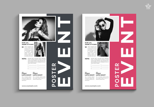 Event Flyer Poster Leyout