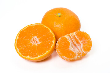 orange isolated on white background