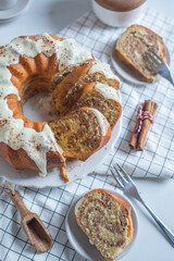 german bundt cake with cinnamon