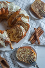 german bundt cake with cinnamon
