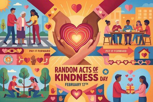 Random Acts of Kindness Day celebrated with diverse acts of goodwill