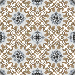seamless pattern with snowflakes