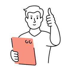 A doodle style illustration showing quality assurance