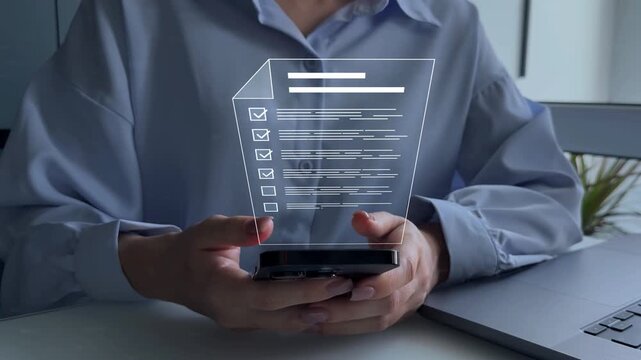 Business productivity checklist and filling survey automation efficiency form.Fast checklist and clipboard task management. Check virtual electronic documents and checklist approve.	
