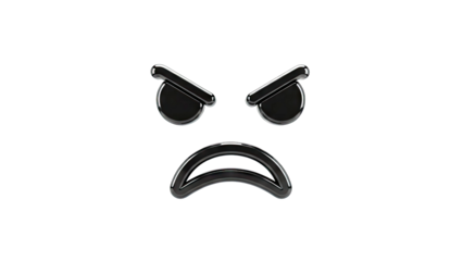 Angry Emoji Face