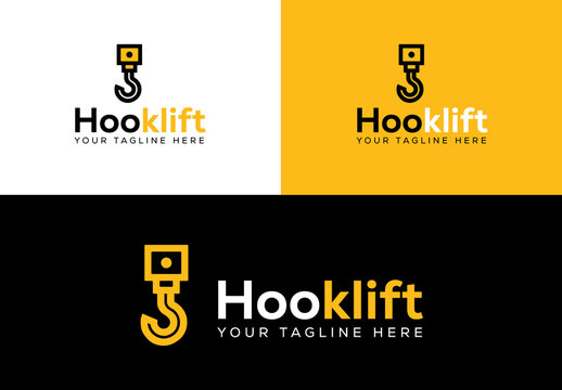 Hooklift Logo Design Template