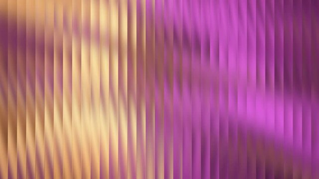 Vibrant purple and gold gradient background with striped pattern