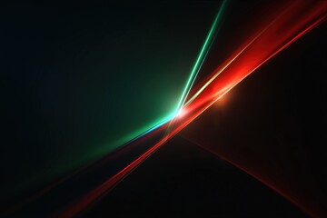 Abstract Colorful Light Trails Design